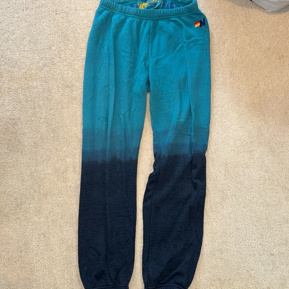 Aviator nation blue ombre sweatpants